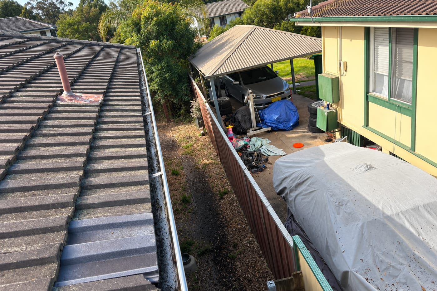 Long gutter inspection